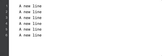 Drafts Duplicate Line